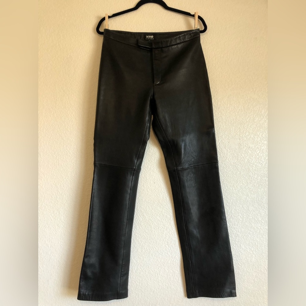 JOSEPH Leather Pants Size S